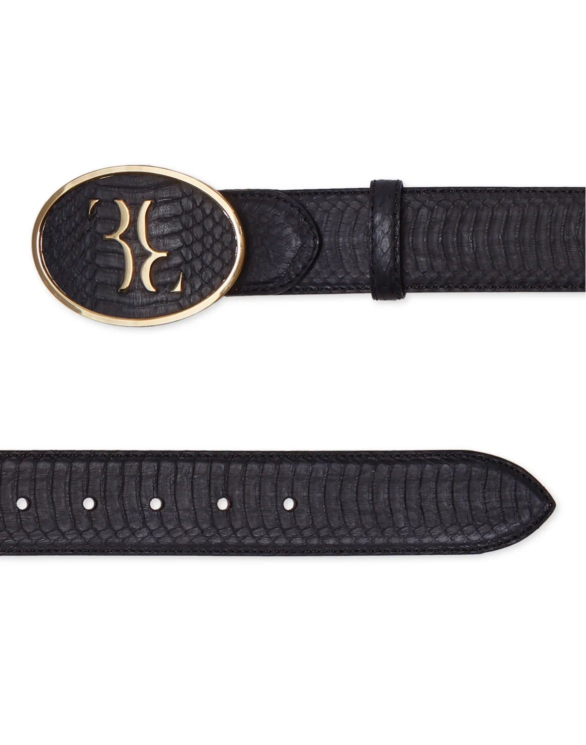 Belt Double B, цвет: Черный