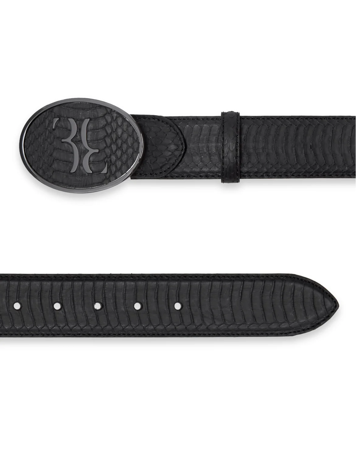 Belt Double B, цвет: Черный