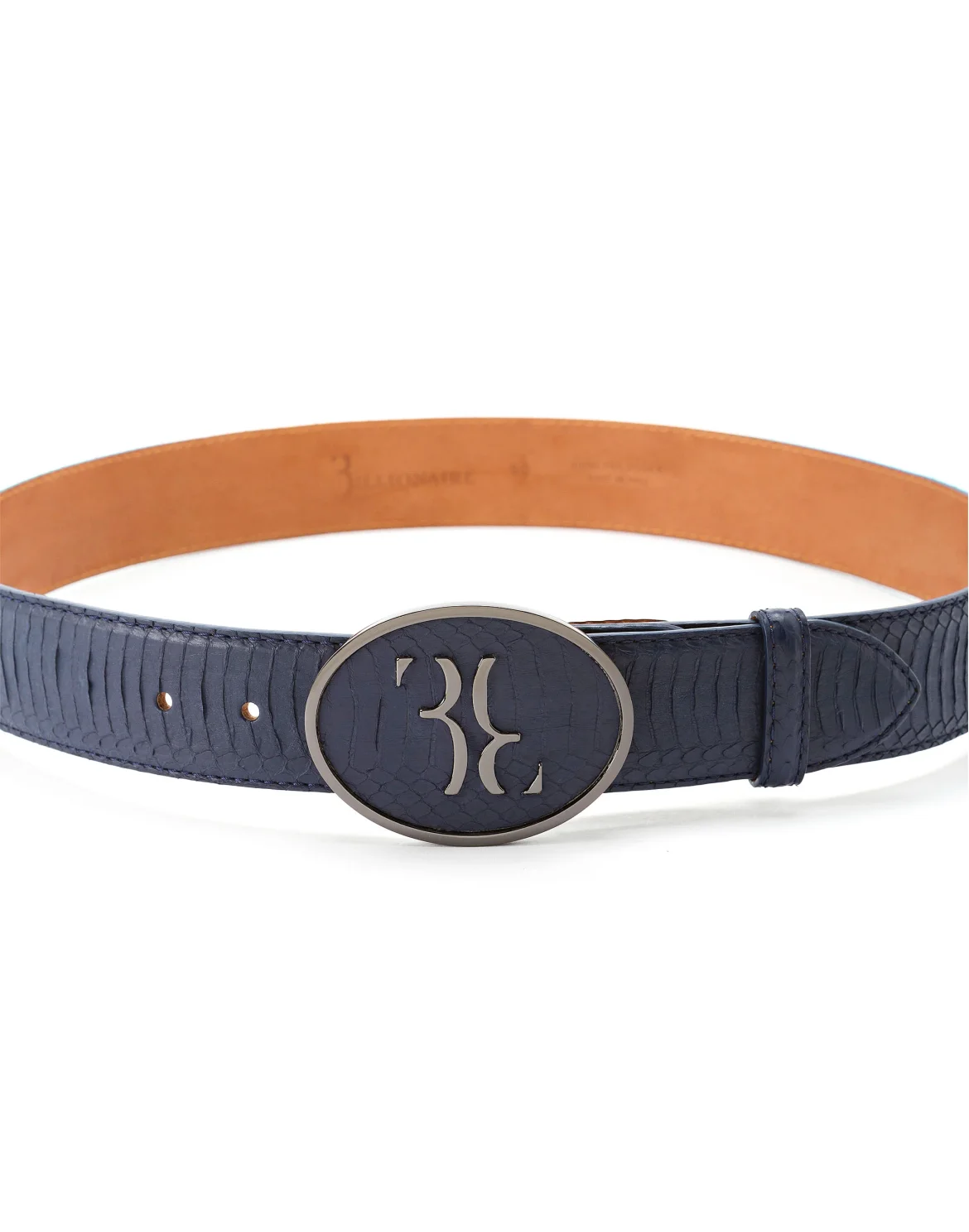 Belt Double B, цвет: Синий
