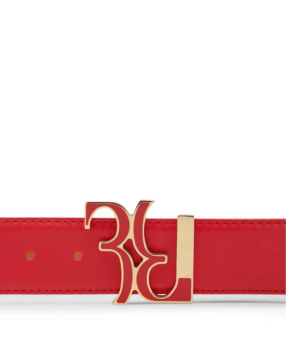 Belt Double B, цвет: Красный