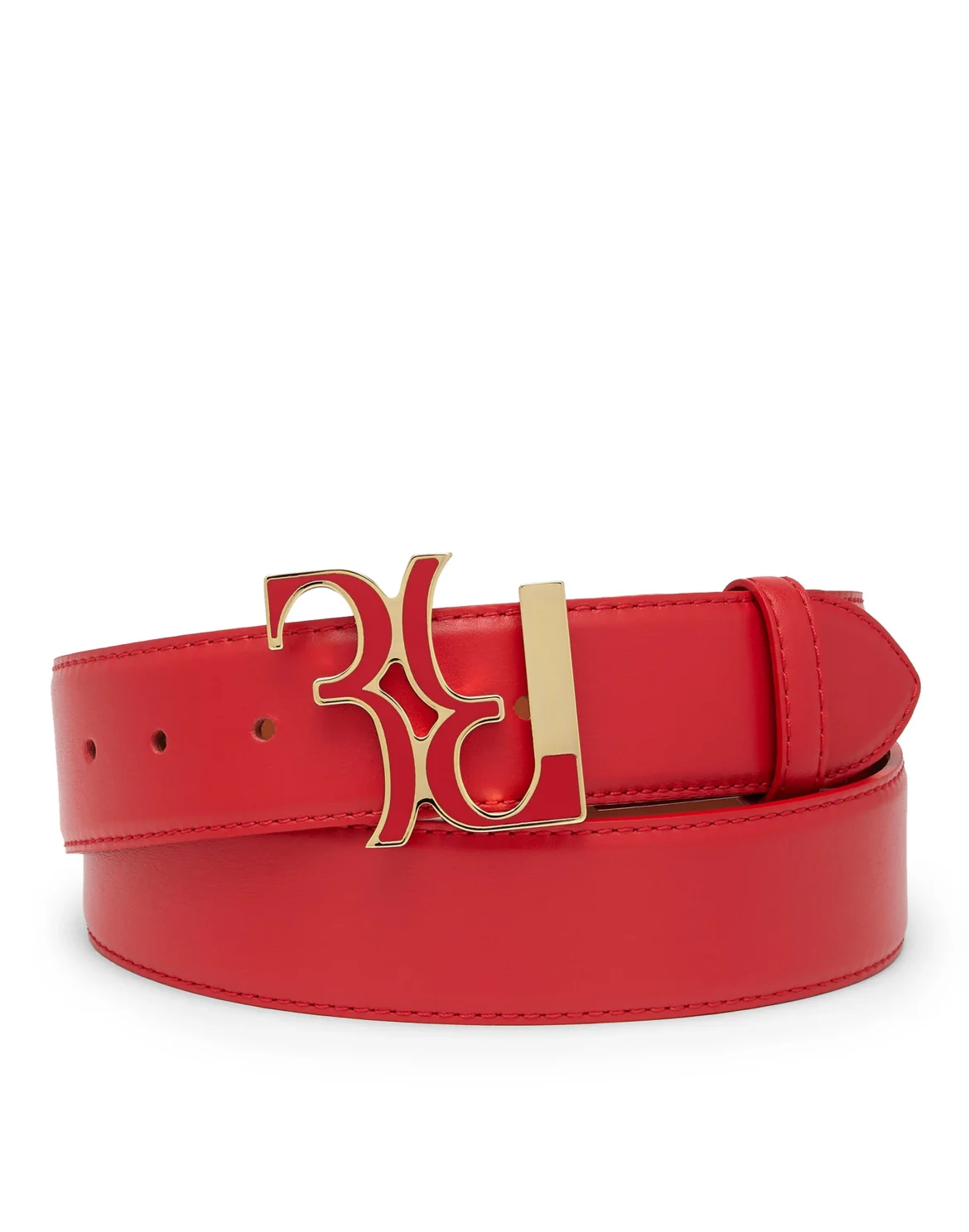 Belt Double B, цвет: Красный