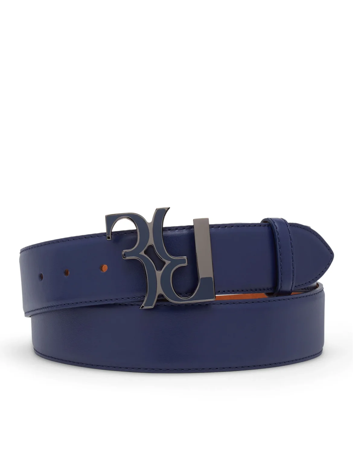 Belt Double B, цвет: Синий