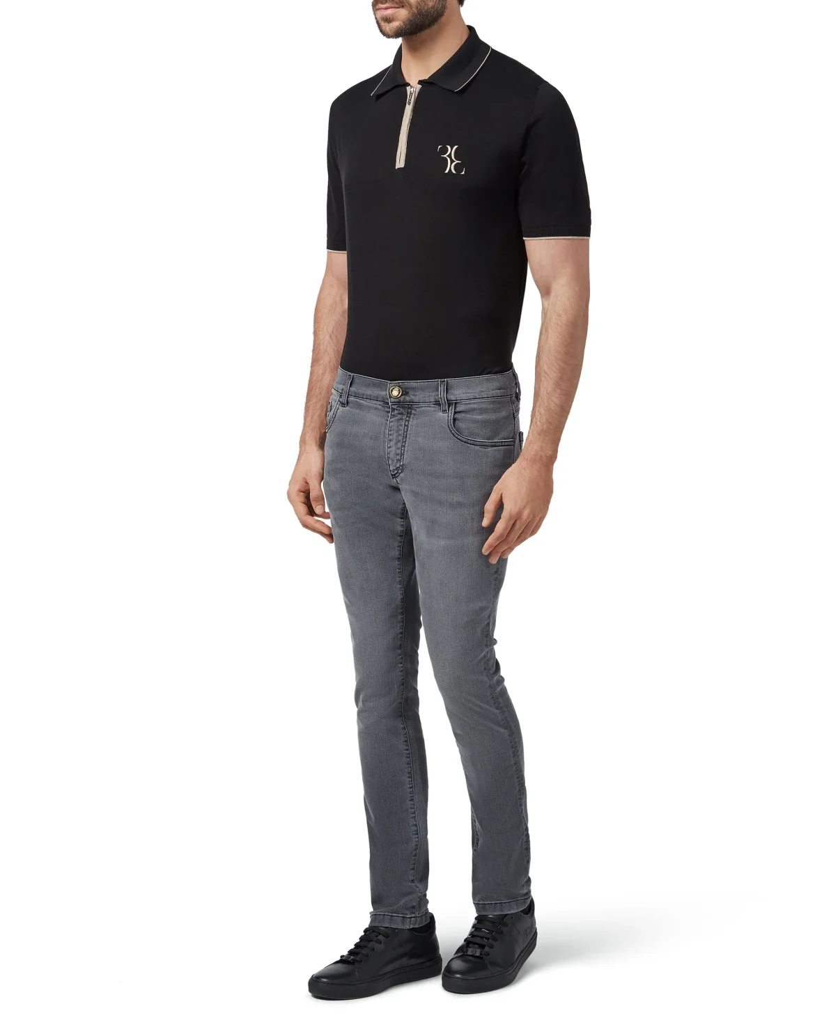 Super slim fit Double B, цвет: Серый