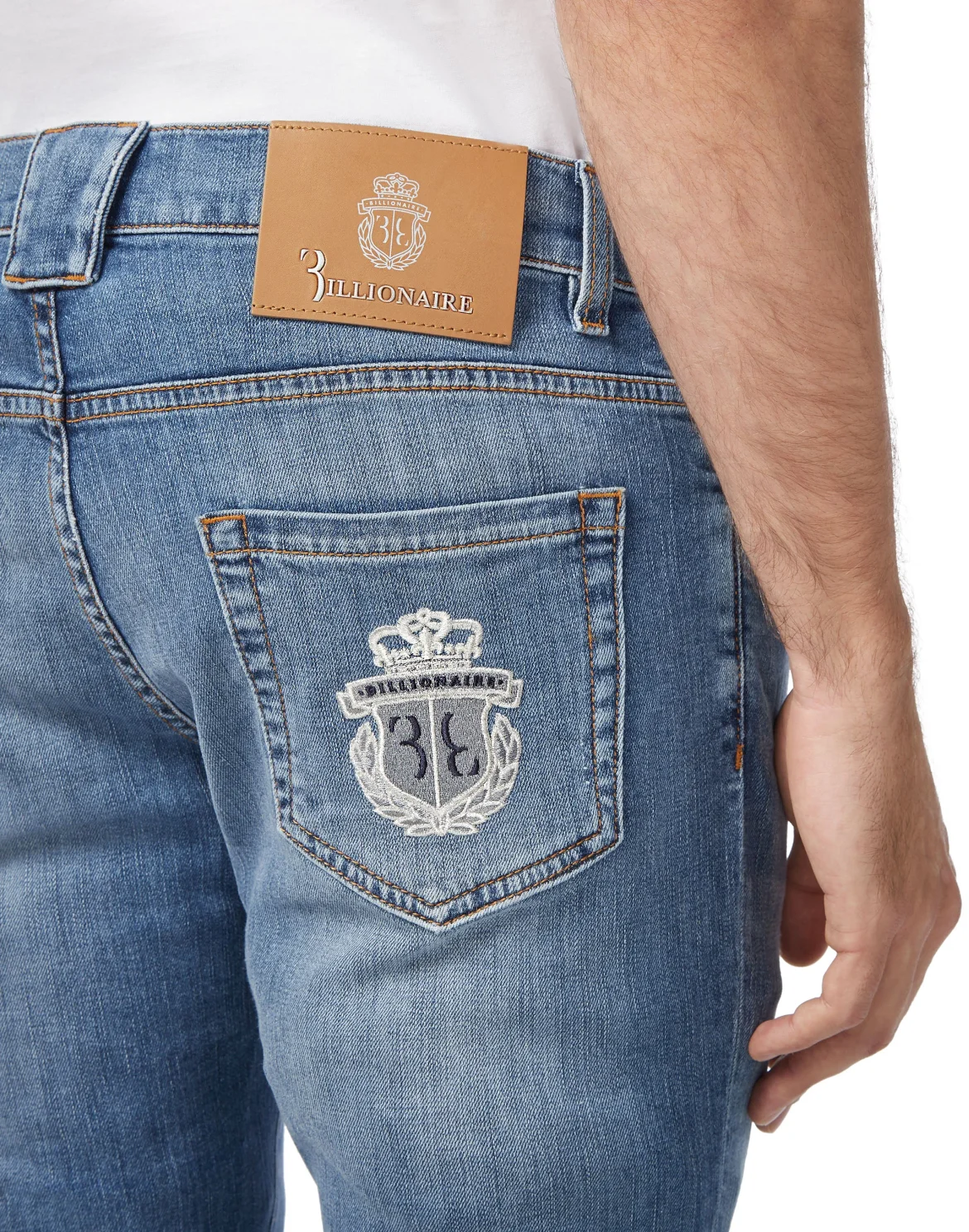 Super slim fit Crest, цвет: Синий