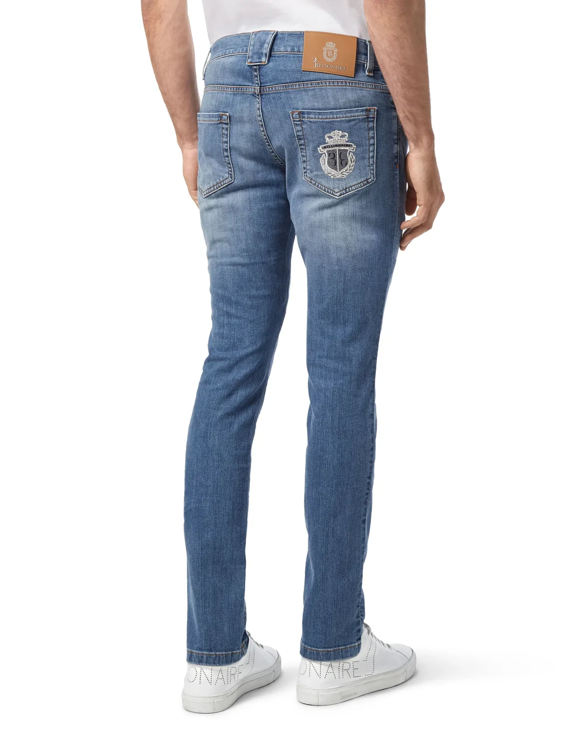 Super slim fit Crest, цвет: Синий