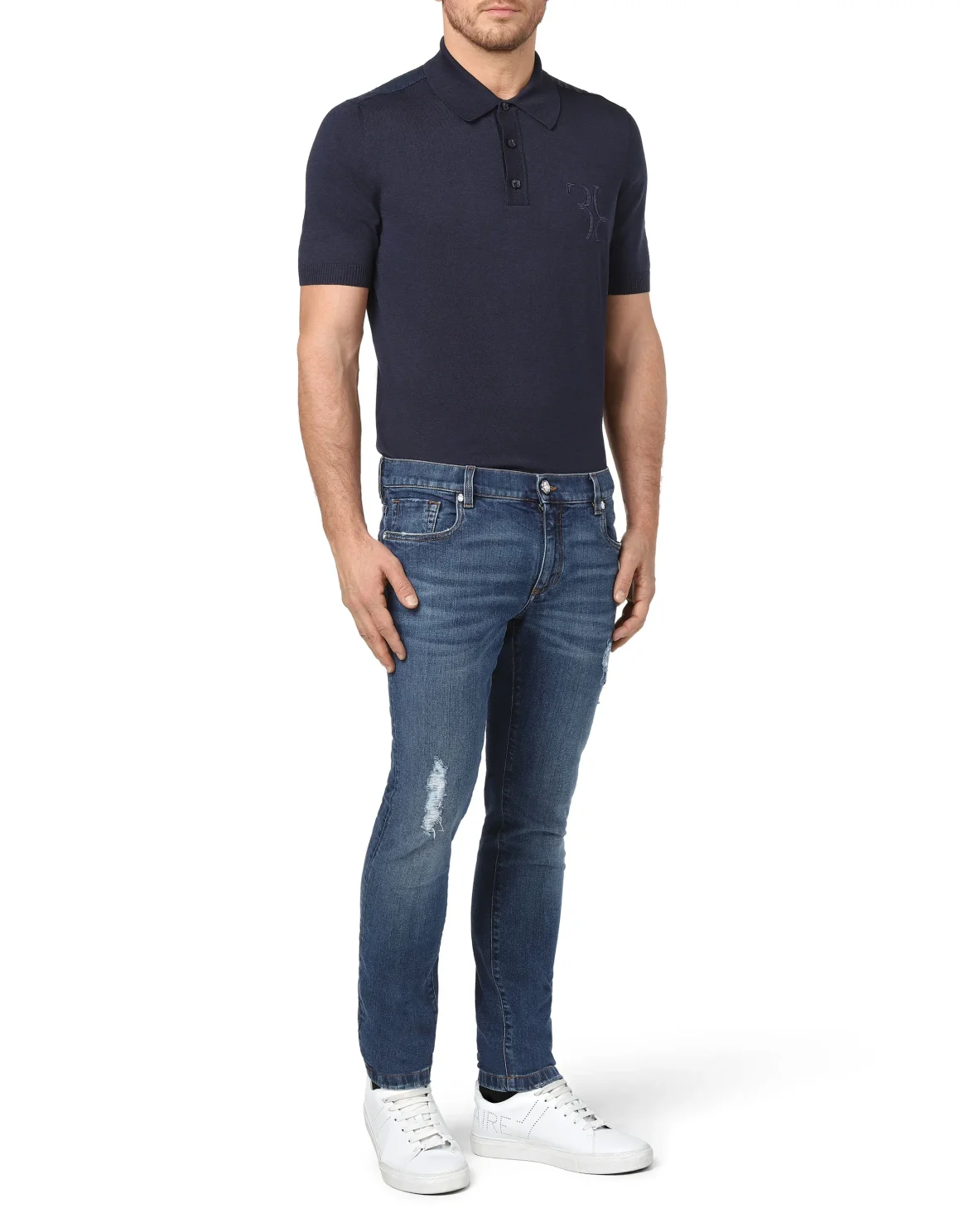 Super slim fit Lion, цвет: Синий