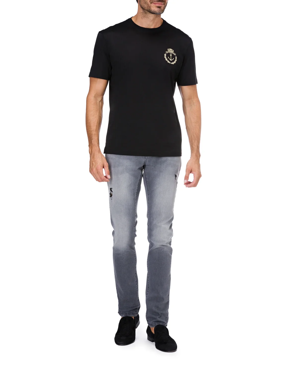 Super slim fit Crest, цвет: Серый