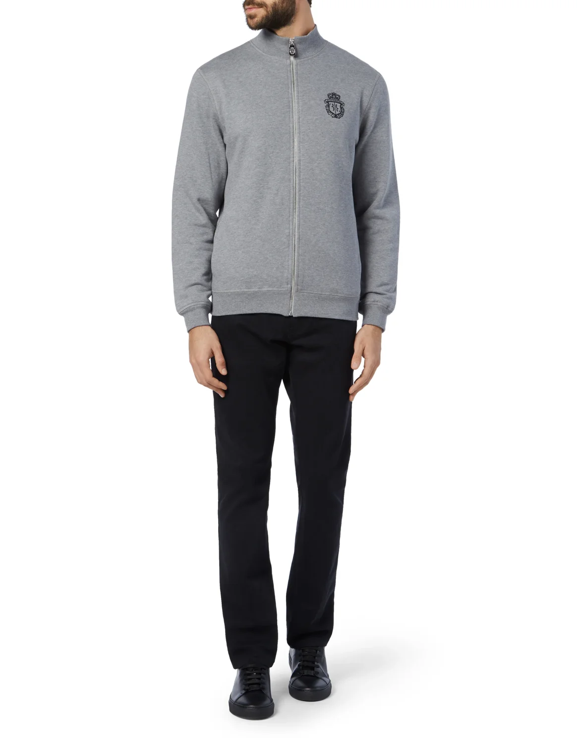 Jogging Jacket Crest, цвет: Серый