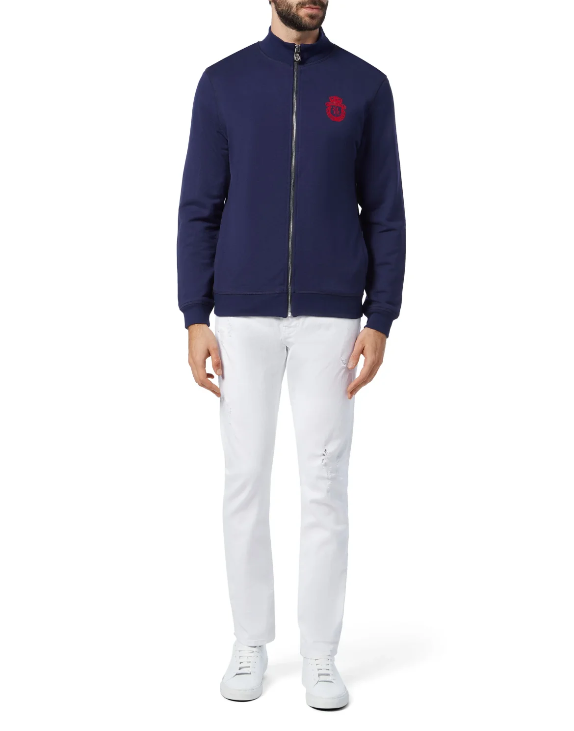 Jogging Jacket Crest, цвет: Синий