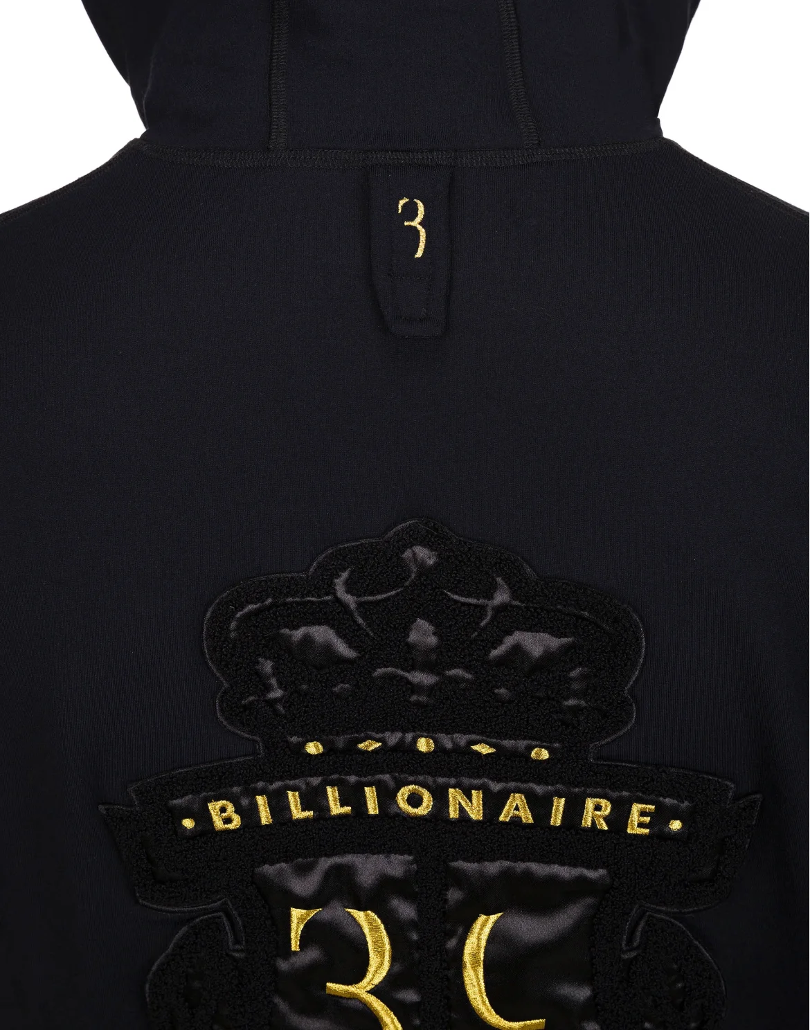 Hoodie Sweatjacket Crest, цвет: Черный