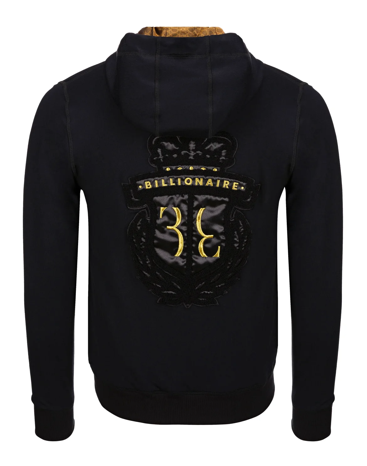 Hoodie Sweatjacket Crest, цвет: Черный