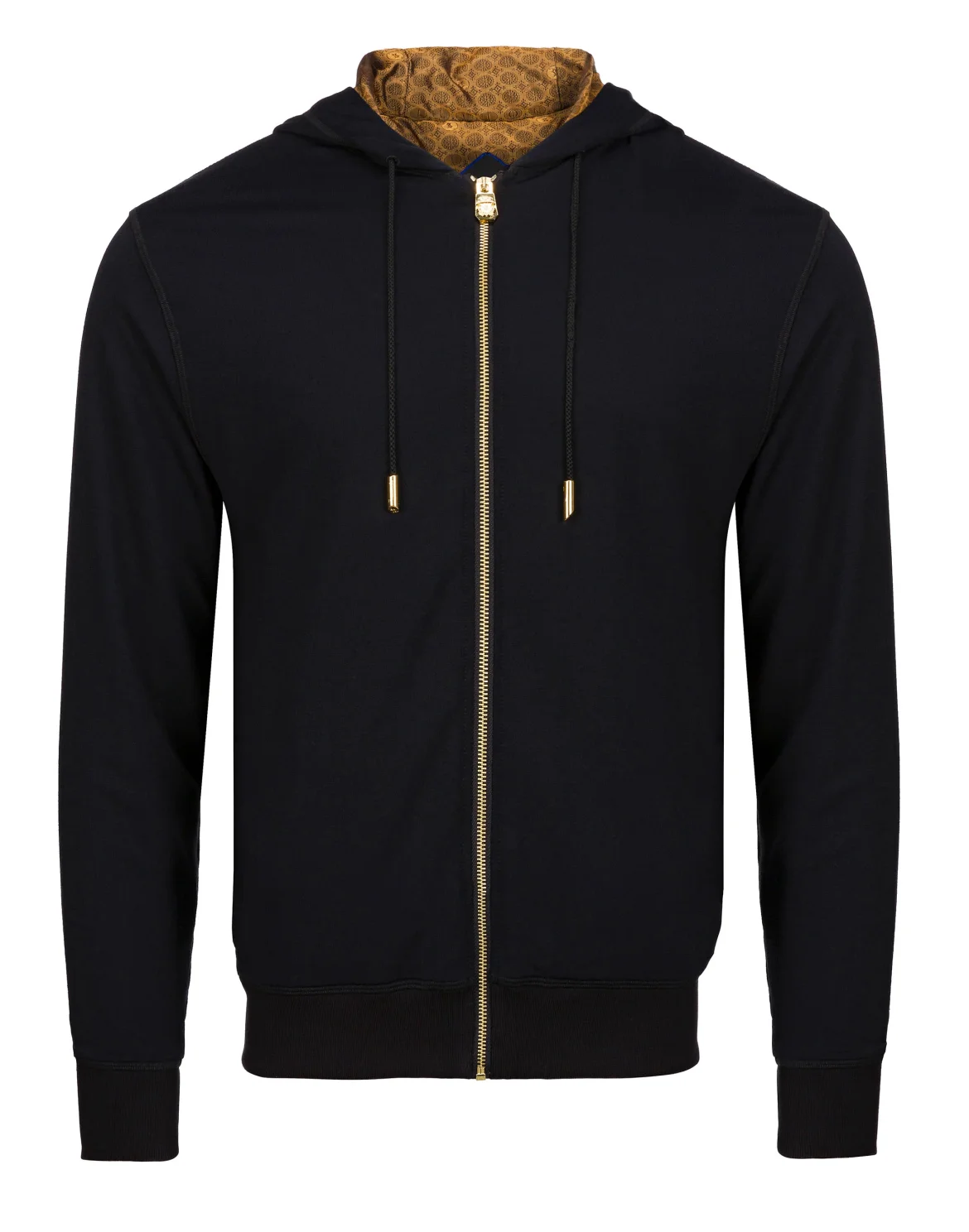 Hoodie Sweatjacket Crest, цвет: Черный