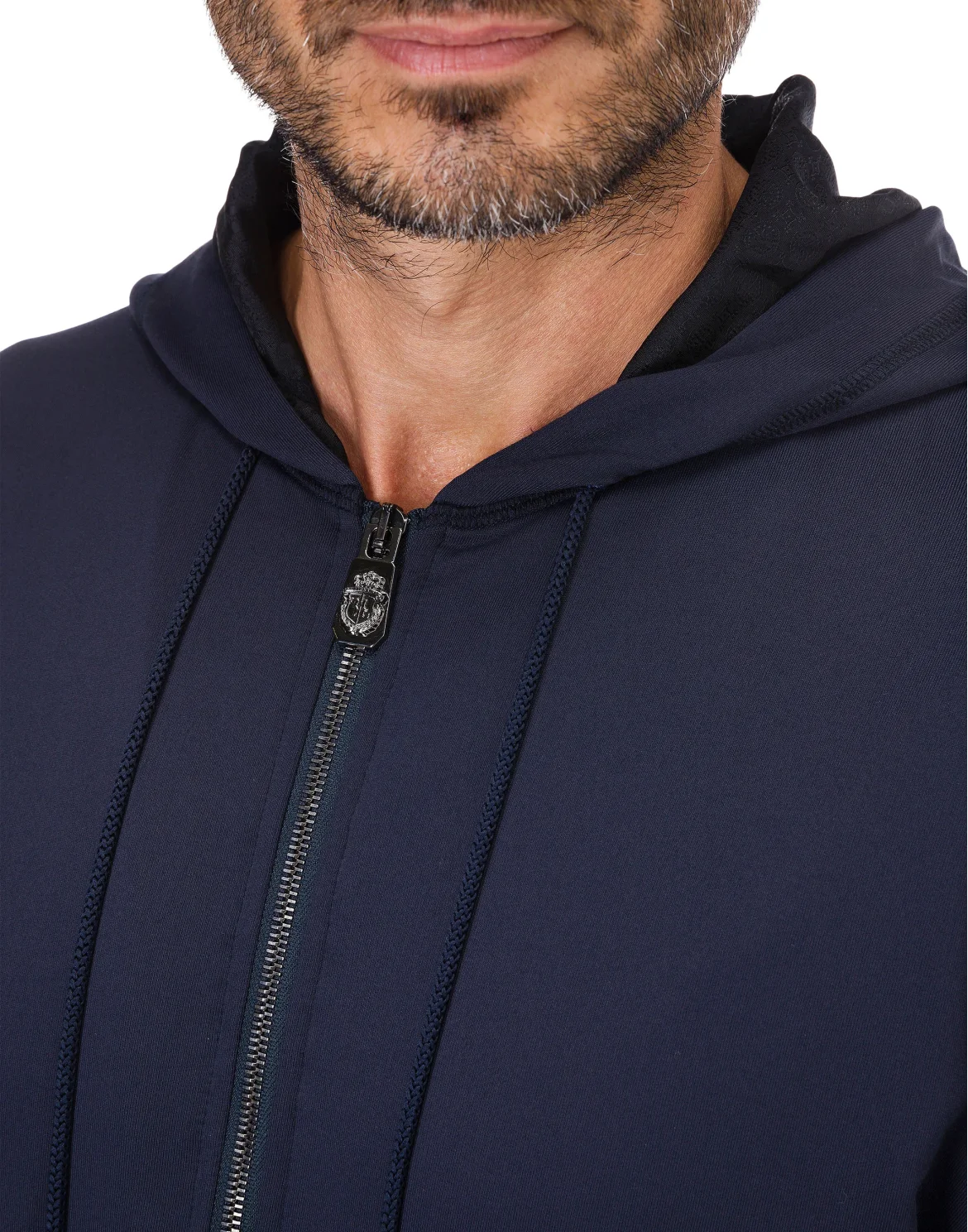 Hoodie Sweatjacket Crest, цвет: Синий