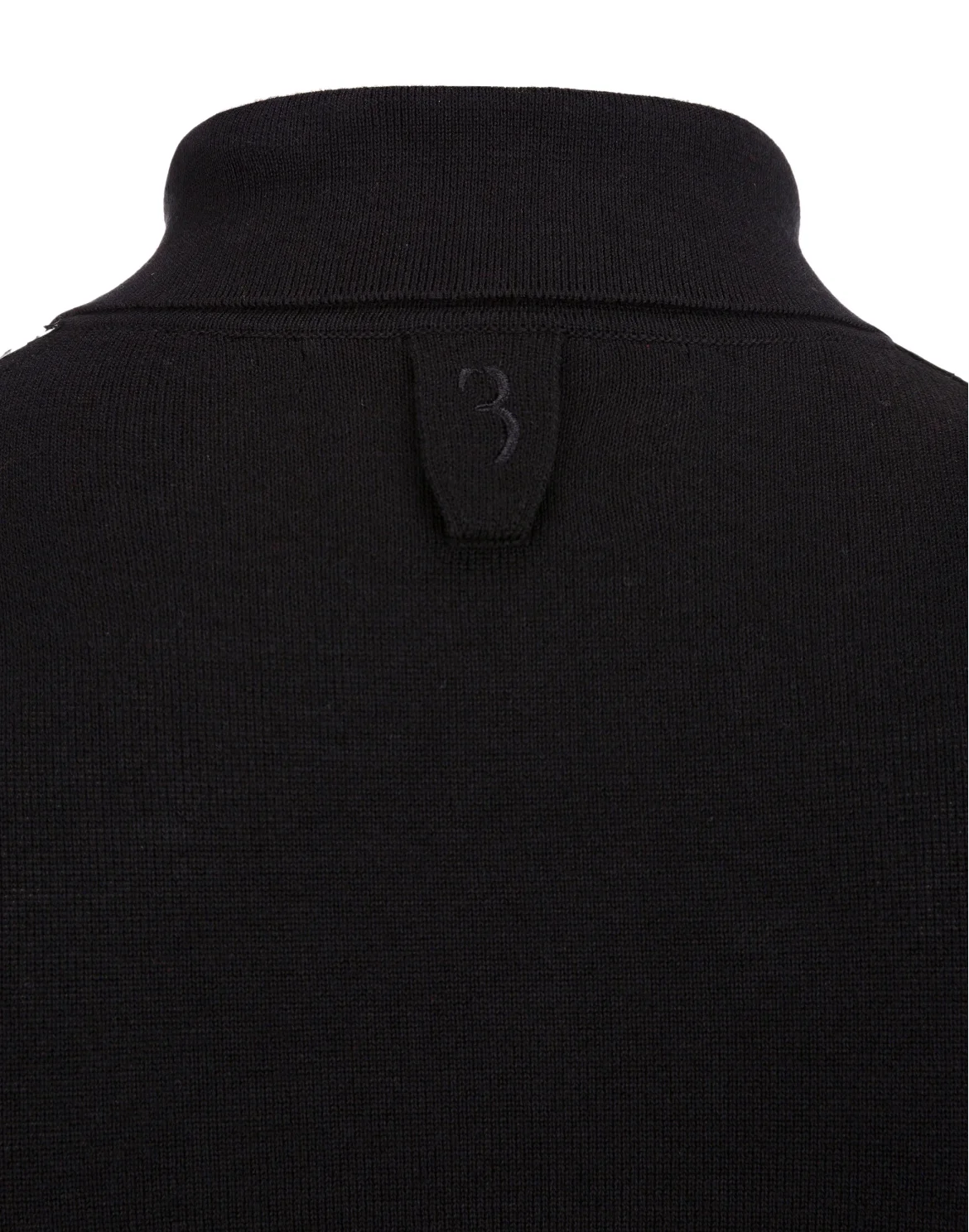 Pullover Polo-Neck LS Double B, цвет: Черный