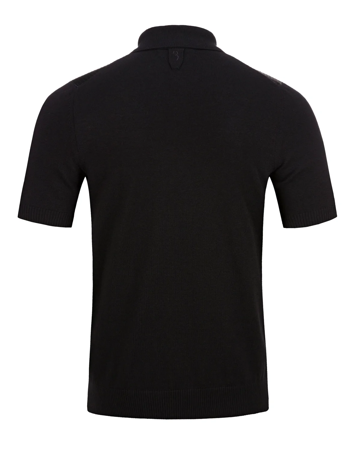 Pullover Polo-Neck SS Double B, цвет: Черный