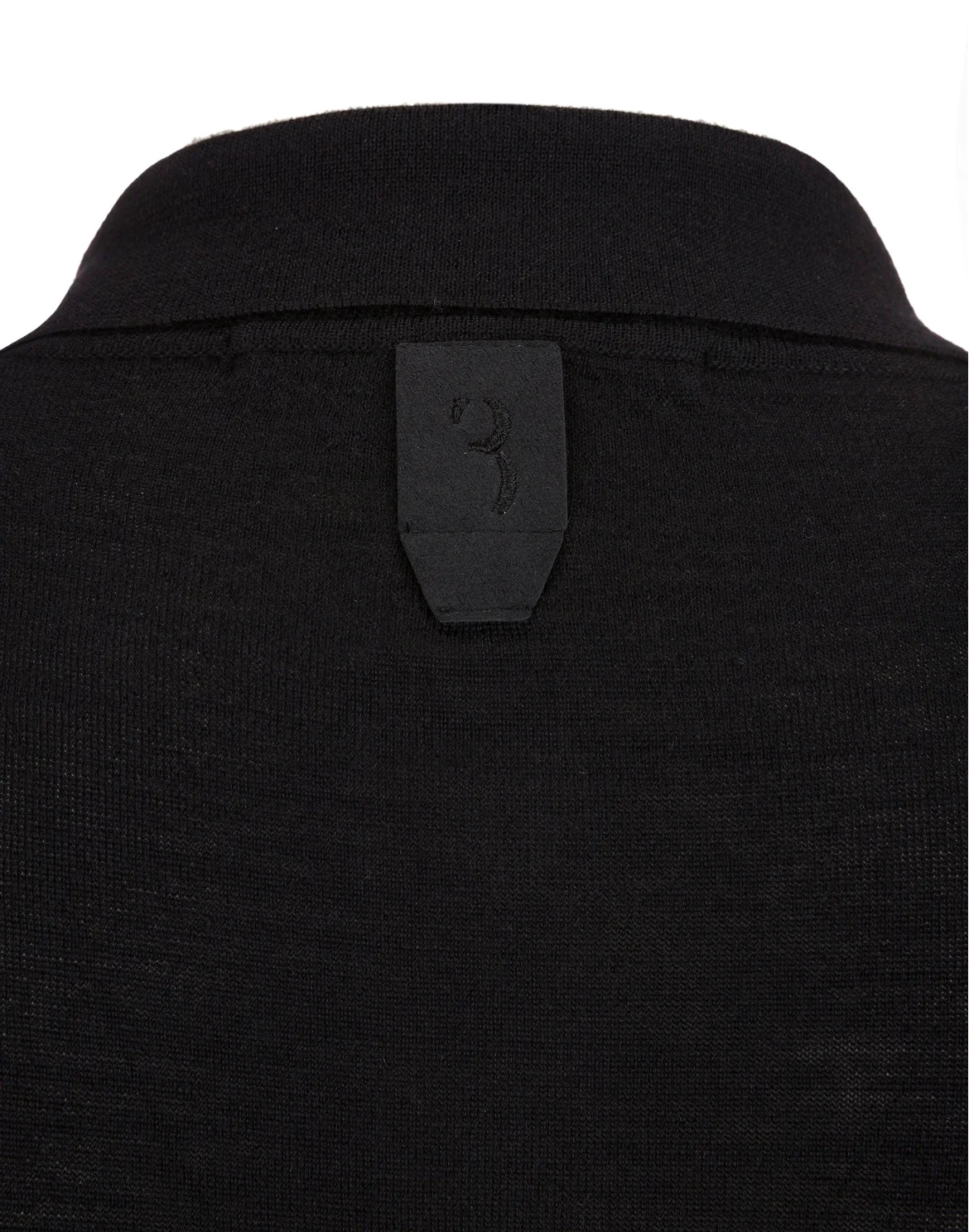 Pullover Polo-Neck LS Crest, цвет: Черный