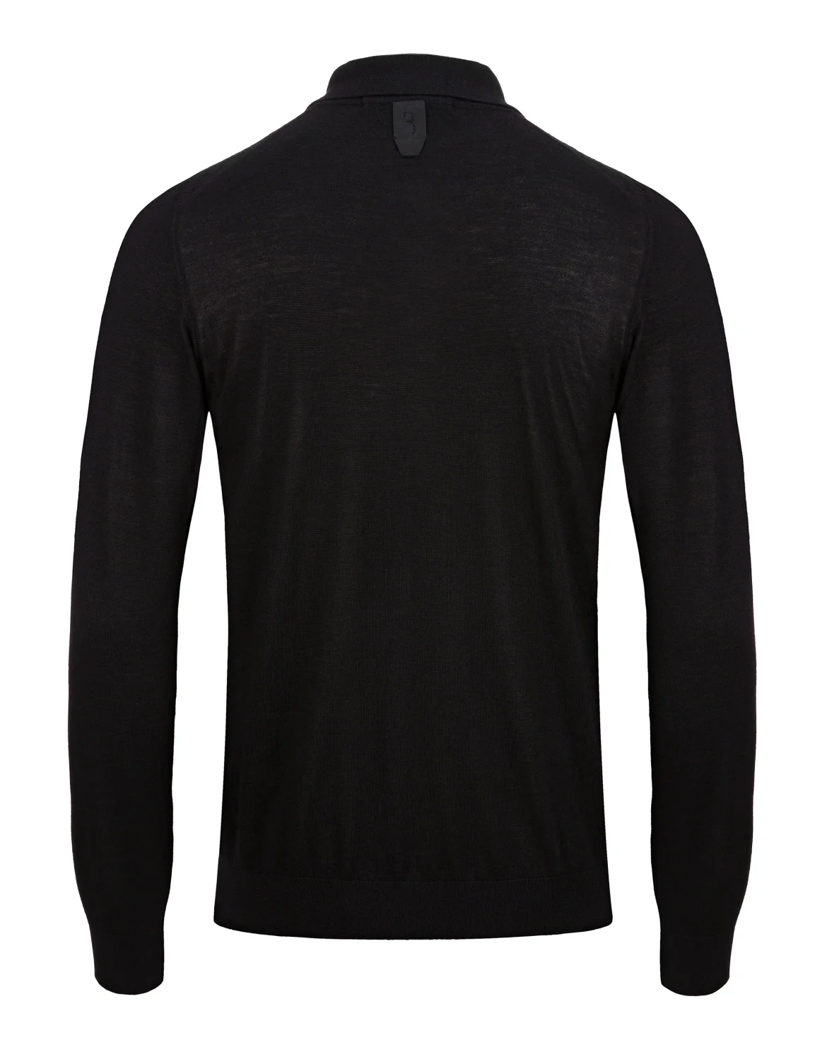 Pullover Polo-Neck LS Crest, цвет: Черный