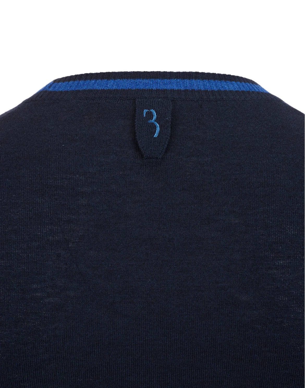 Pullover Round Neck LS Crest, цвет: Синий