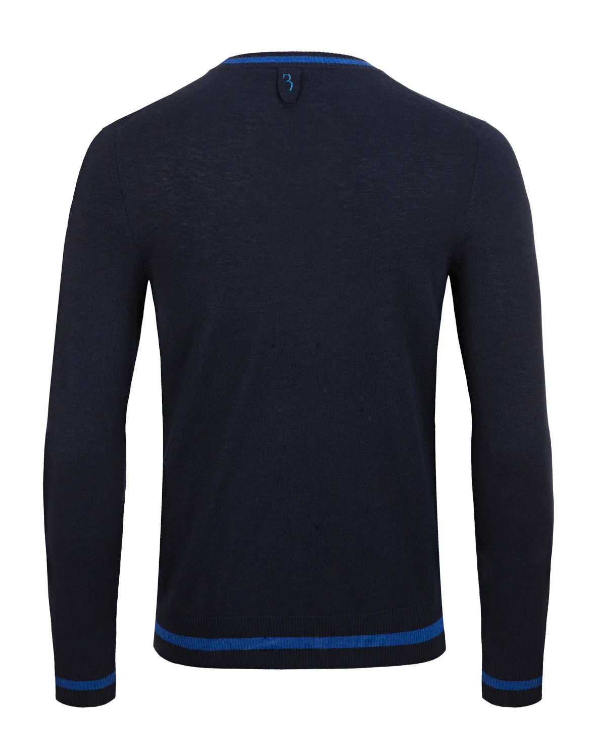 Pullover Round Neck LS Crest, цвет: Синий