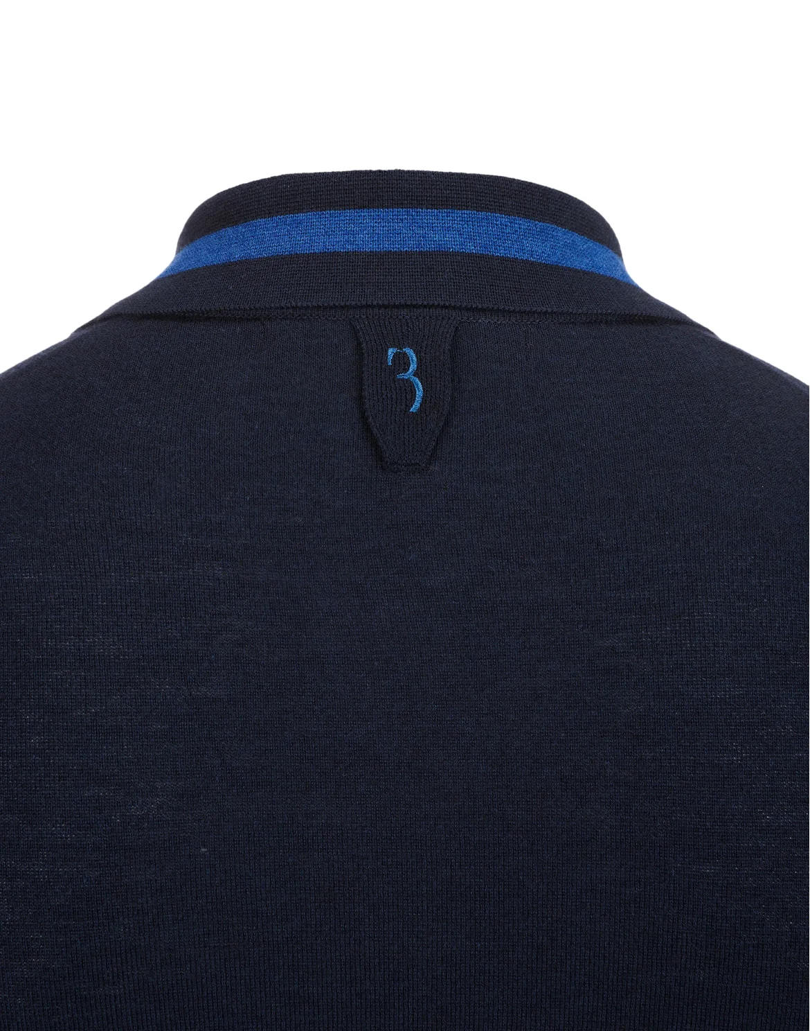 Pullover zip mock Crest, цвет: Синий