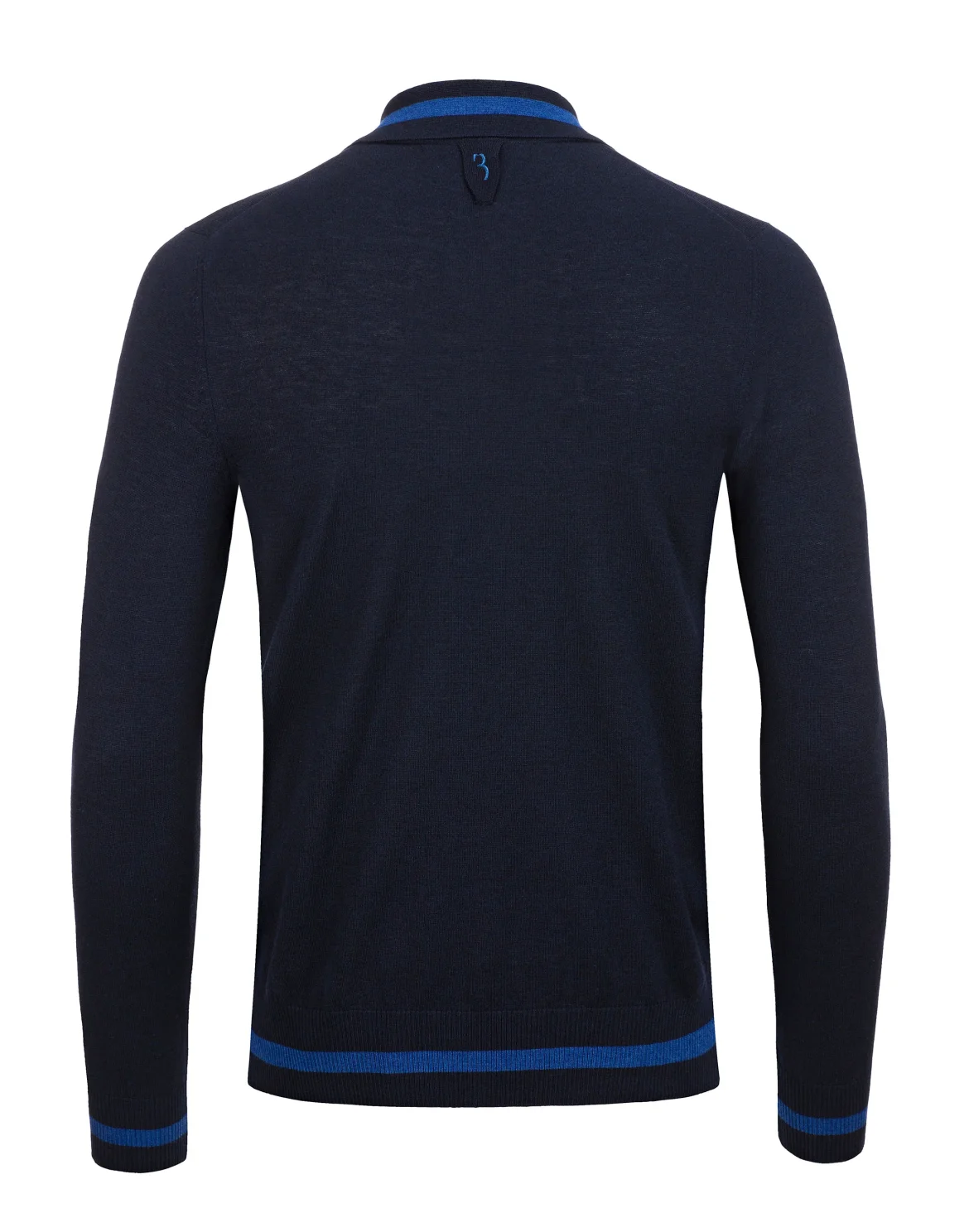 Pullover zip mock Crest, цвет: Синий