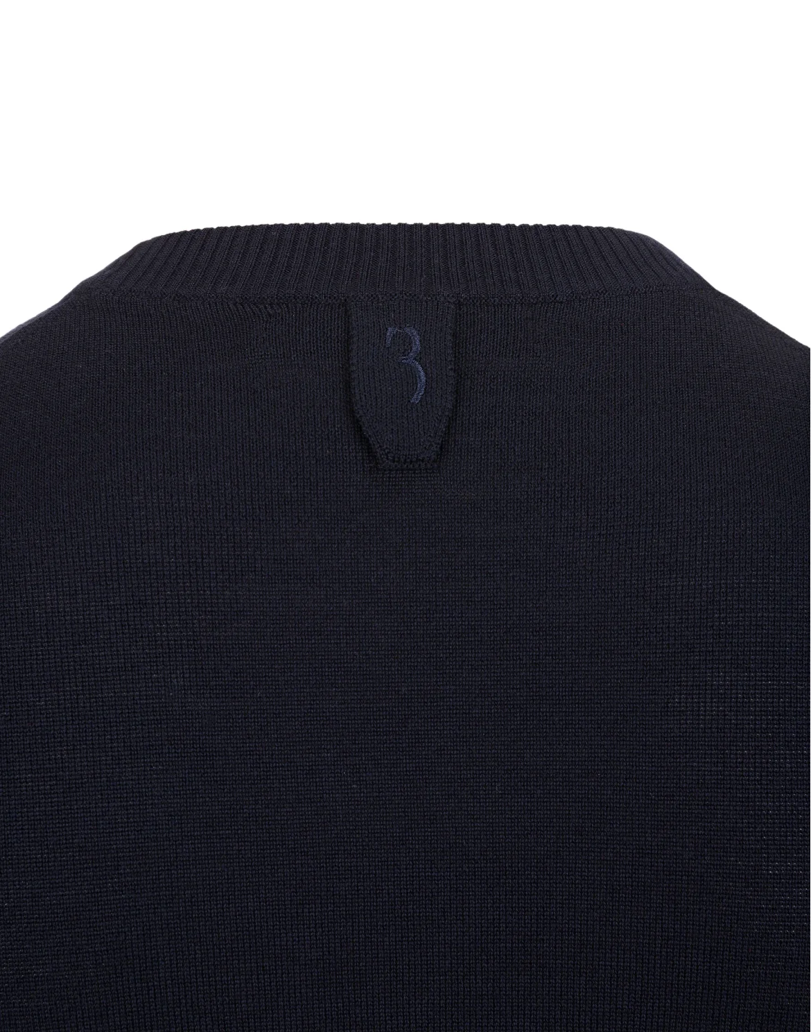Pullover Round Neck LS All over BB, цвет: Синий