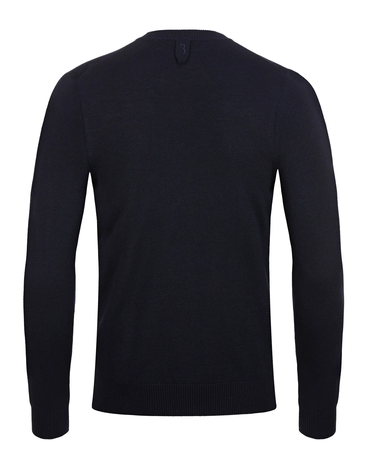 Pullover Round Neck LS All over BB, цвет: Синий
