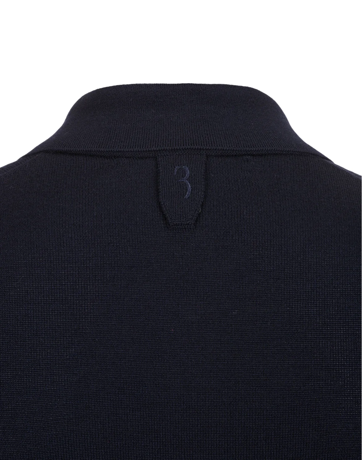 Pullover zip mock All over BB, цвет: Синий