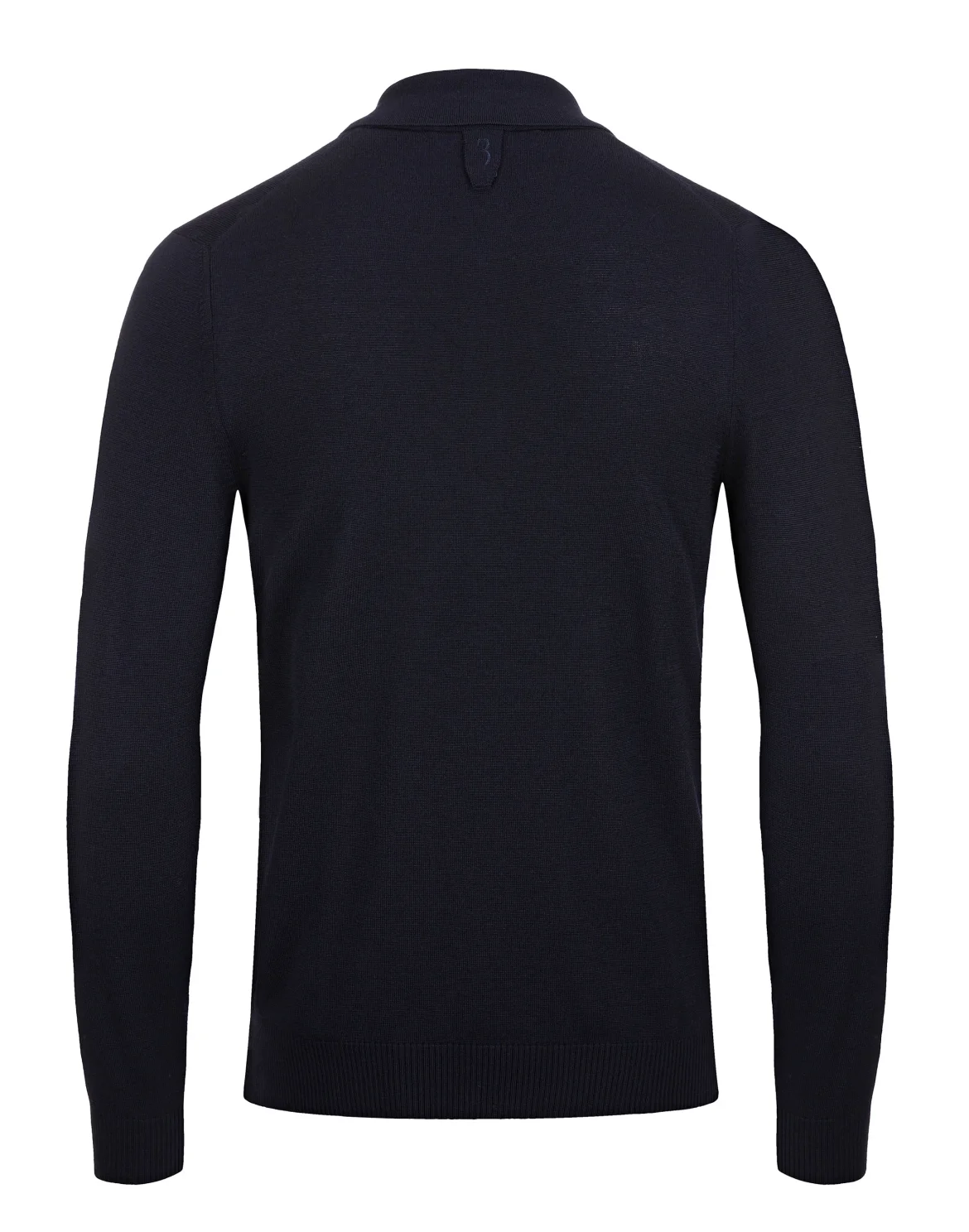 Pullover zip mock All over BB, цвет: Синий
