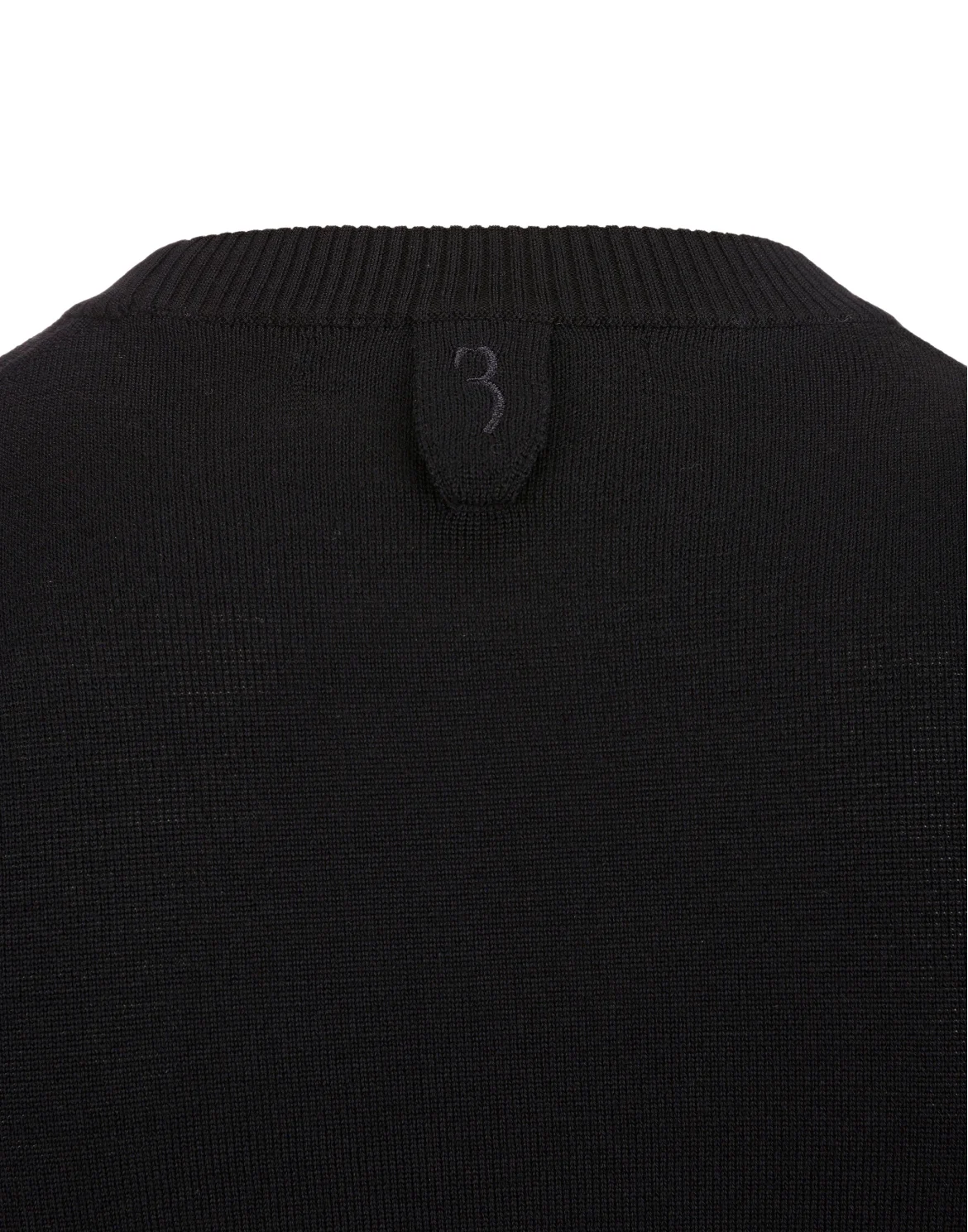 Pullover Round Neck SS All over BB, цвет: Черный