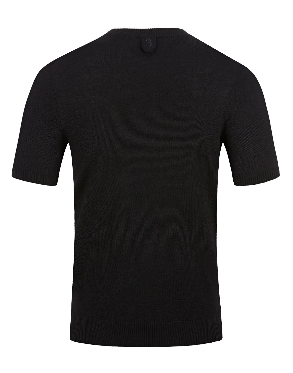 Pullover Round Neck SS All over BB, цвет: Черный