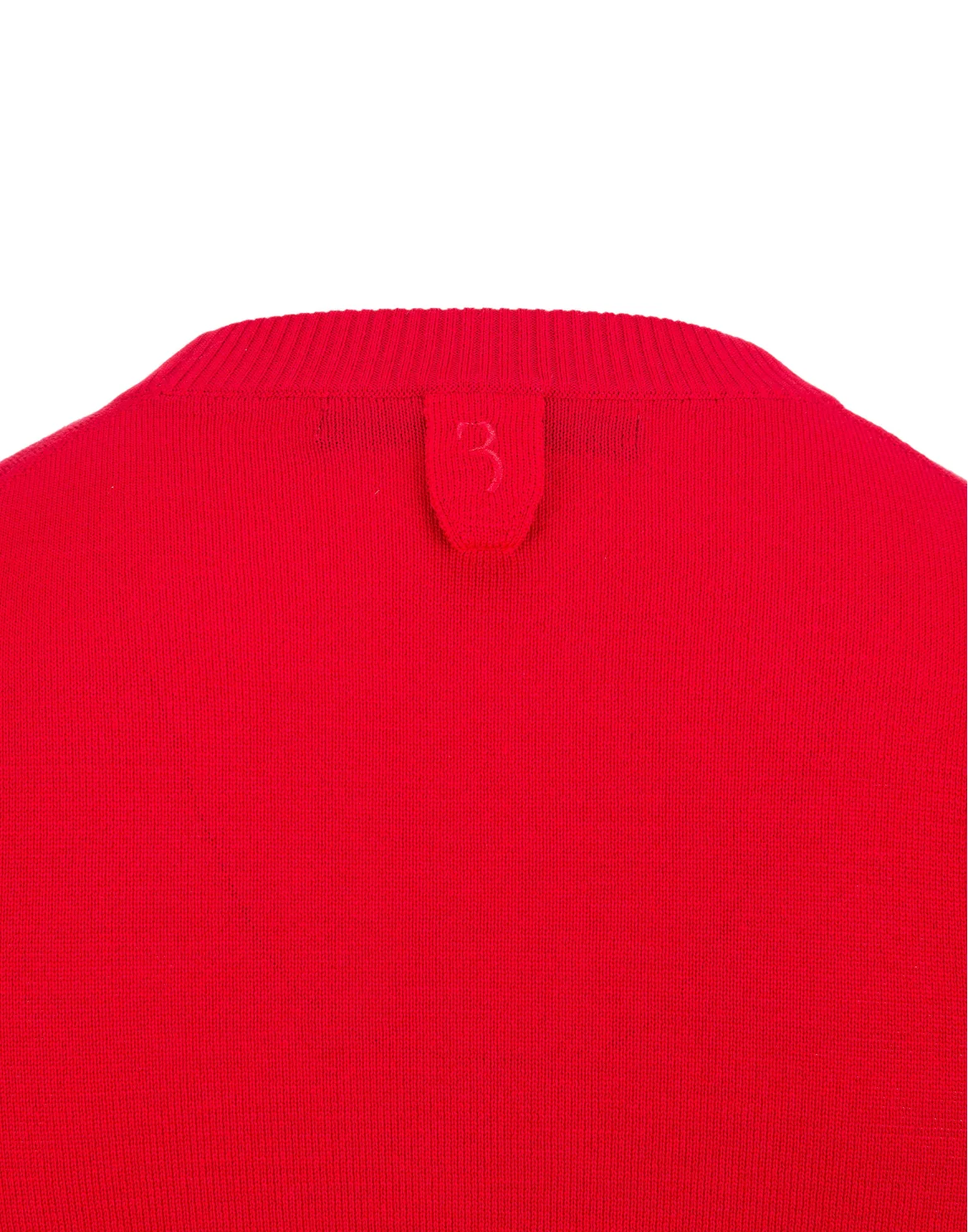 Pullover Round Neck SS All over BB, цвет: Красный