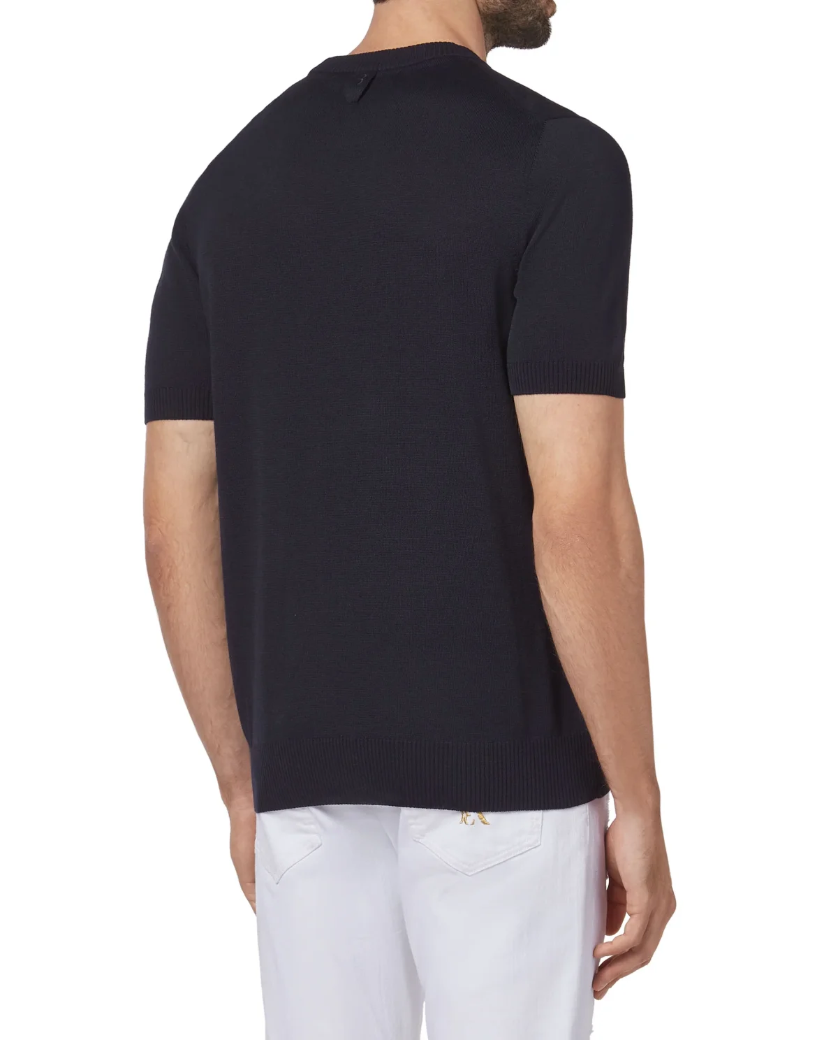 Pullover Round Neck SS All over BB, цвет: Синий