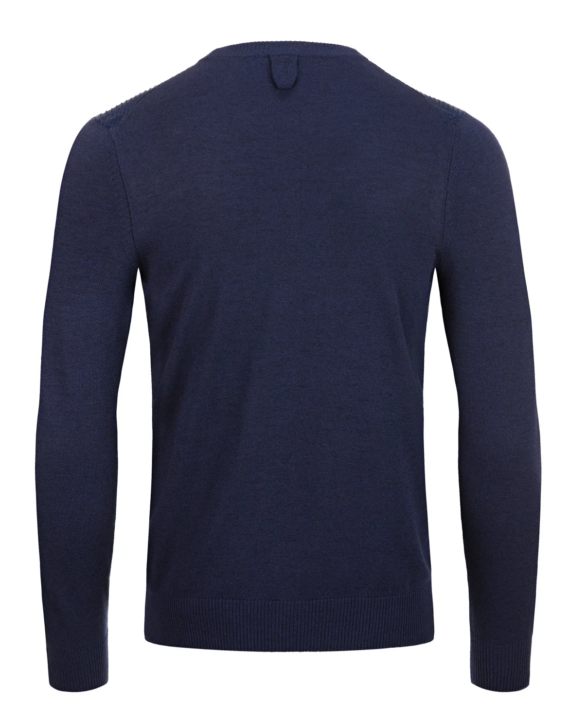 Pullover Round Neck LS Double B, цвет: Синий