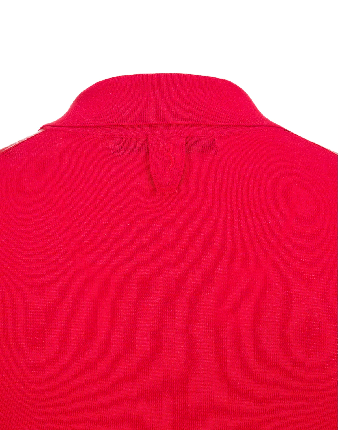 Pullover zip mock Double B, цвет: Красный