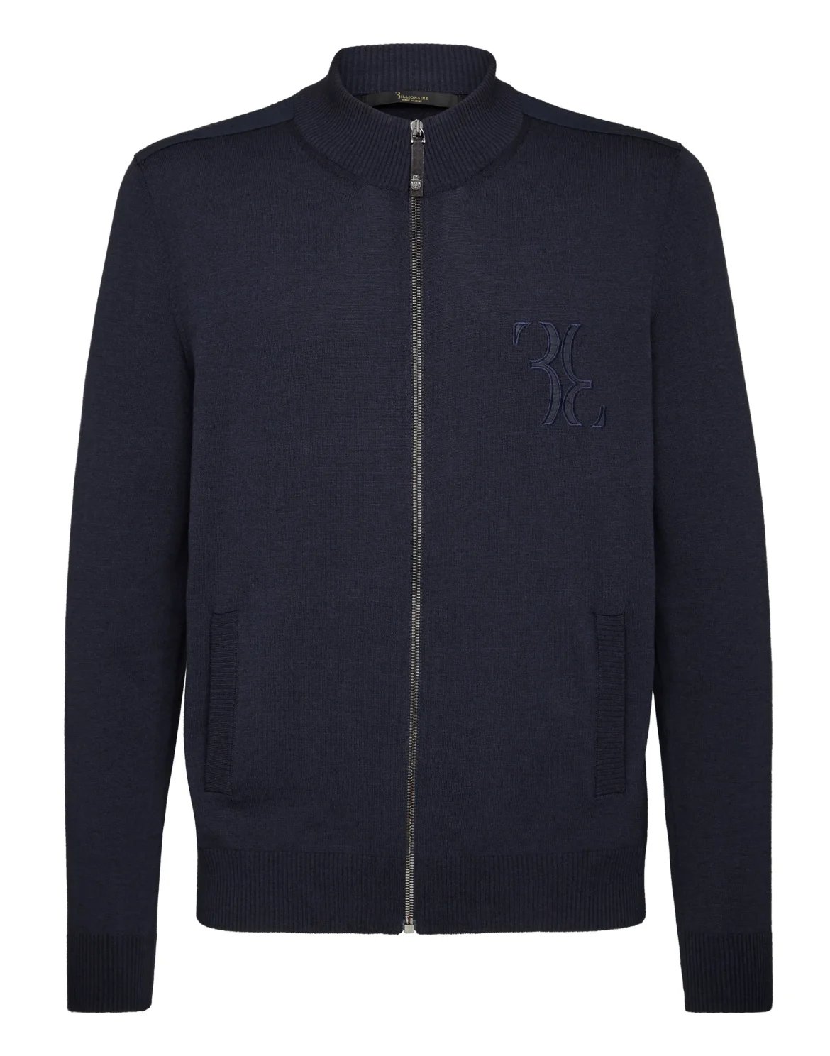 Pullover full zip Double B, цвет: Синий