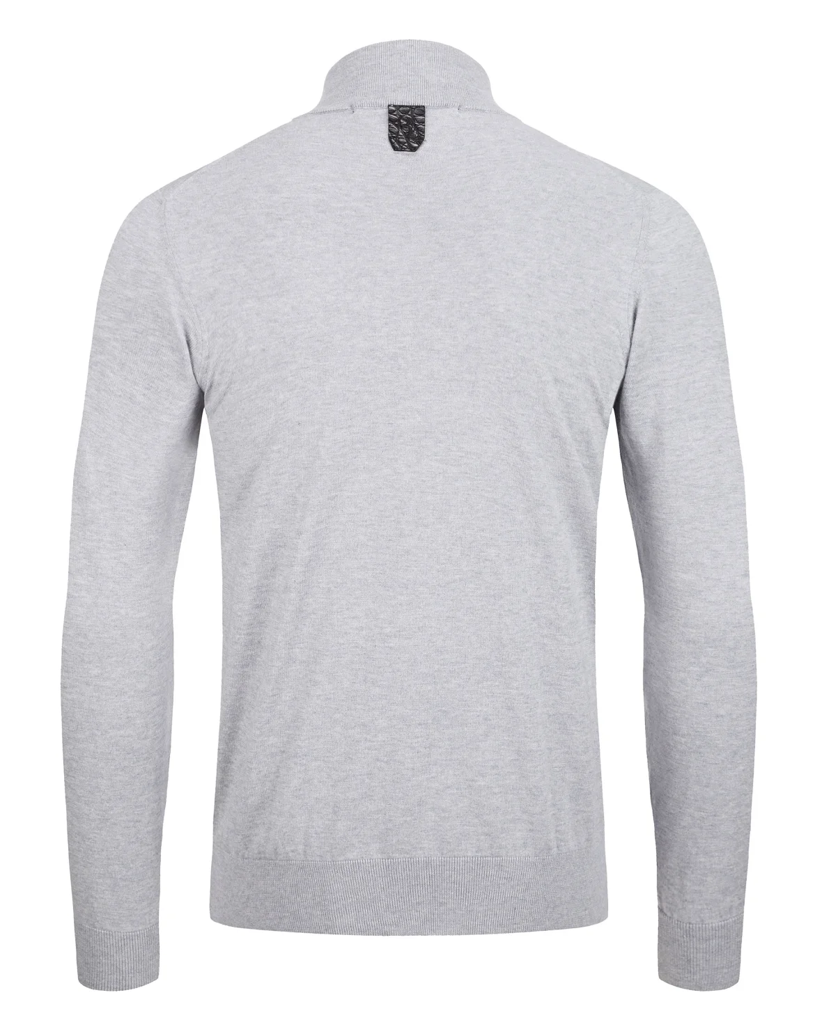 Pullover zip mock Crest, цвет: Серый