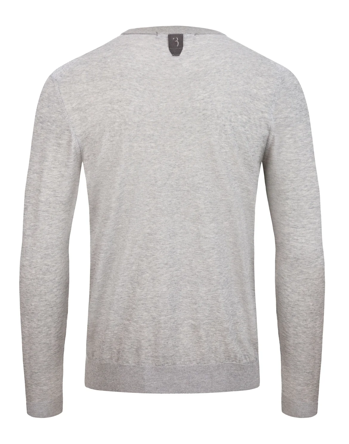 Pullover Round Neck LS Crest, цвет: Серый