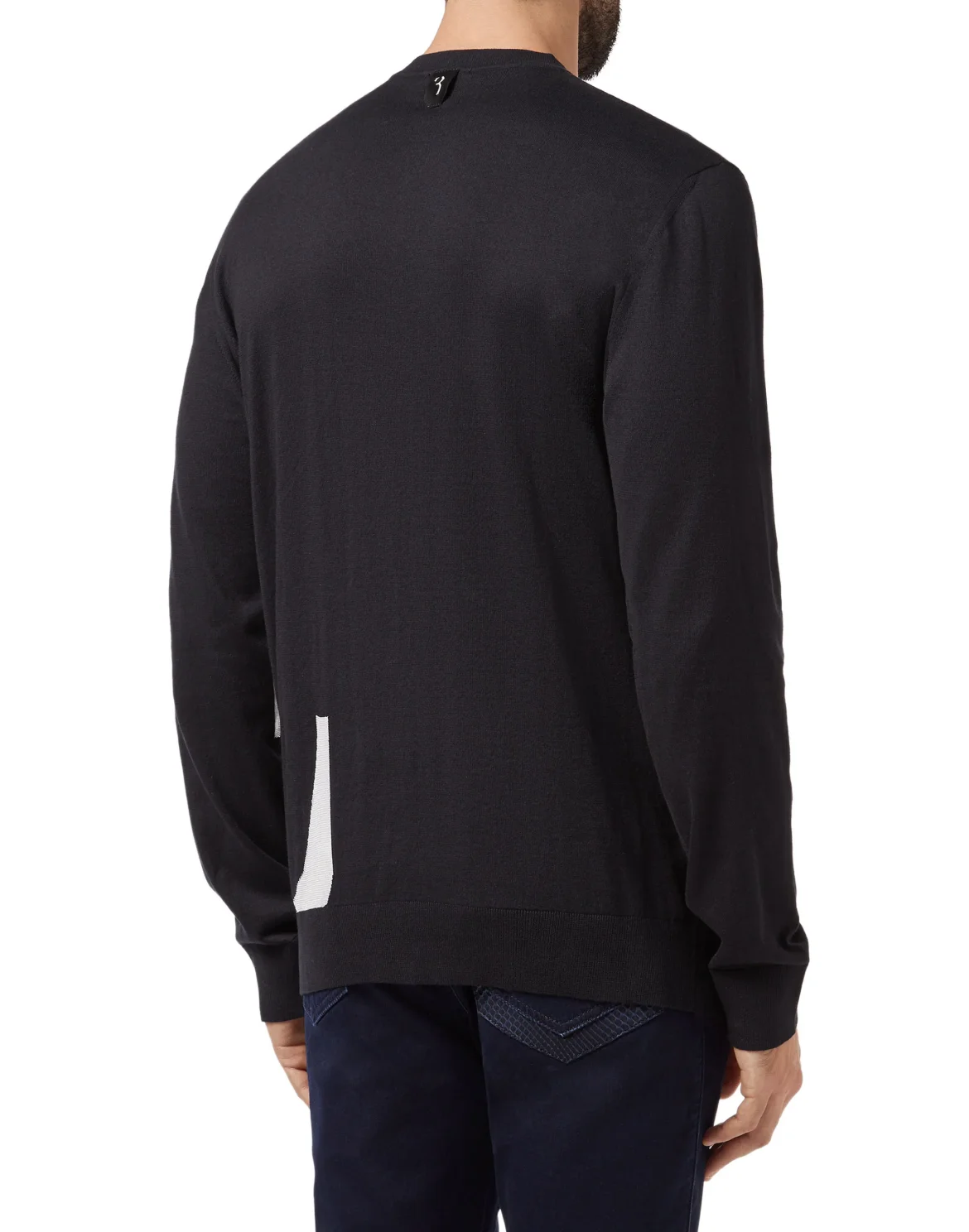 Pullover Round Neck LS Double B, цвет: Синий