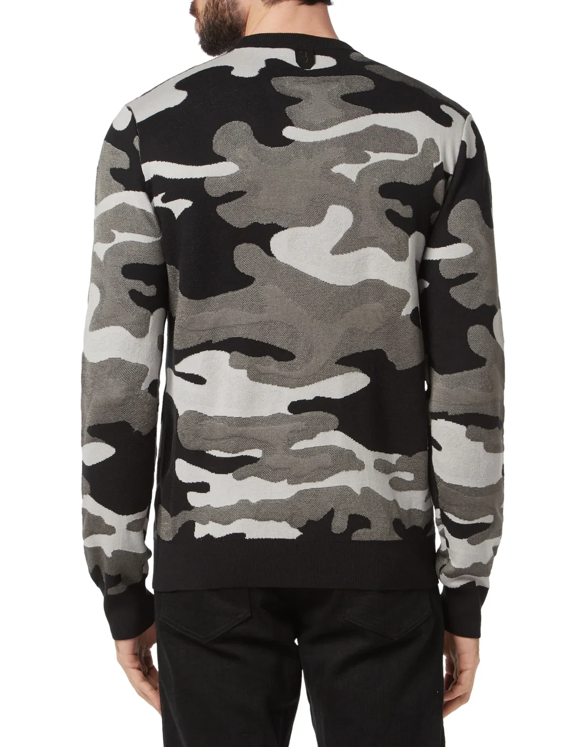 Pullover Round Neck LS Camouflage, цвет: Камуфляж