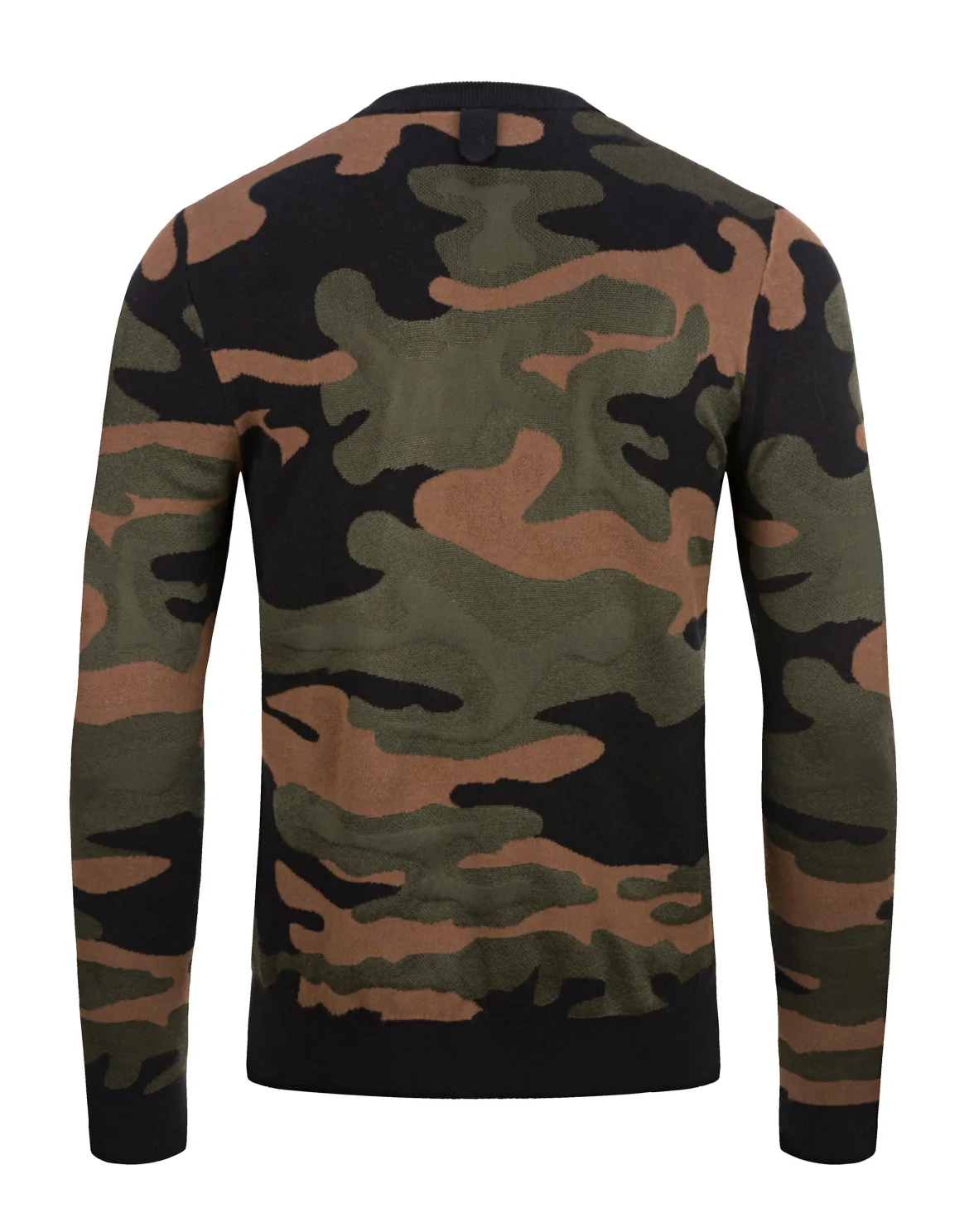 Pullover Round Neck LS Camouflage, цвет: Камуфляж