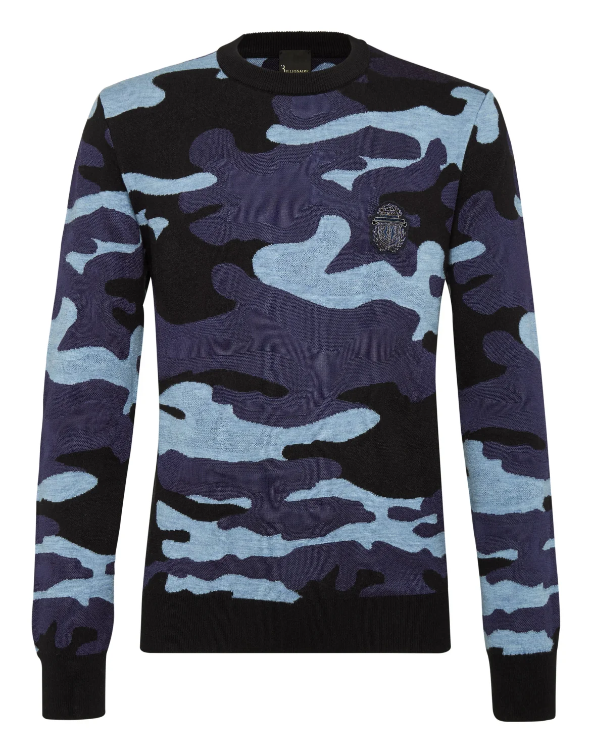 Pullover Round Neck LS Camouflage, цвет: Камуфляж