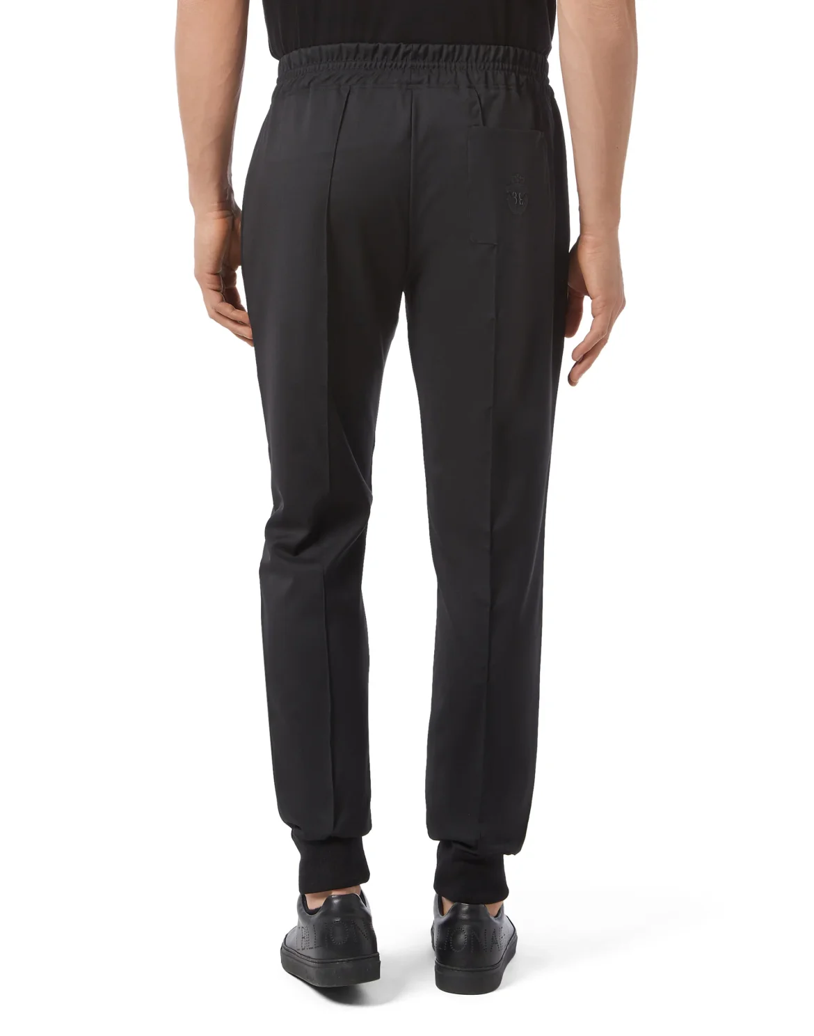 Knit Jogging Trousers Crest, цвет: Черный