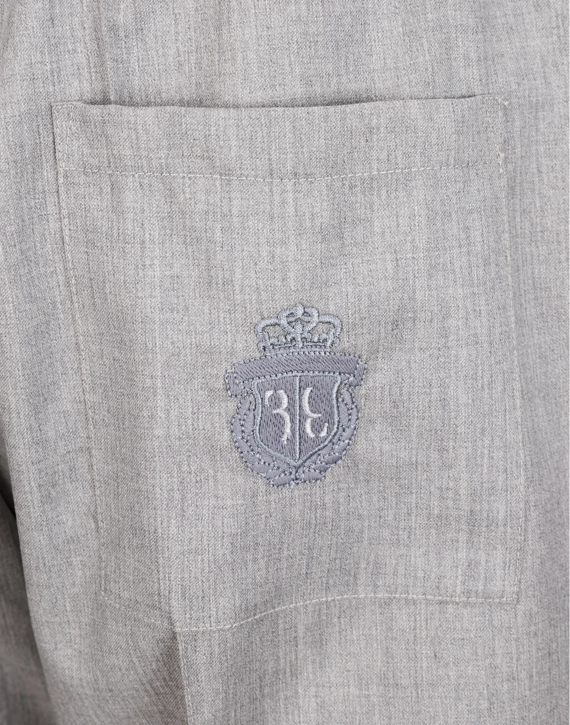 Knit Jogging Trousers -T Crest, цвет: Серый