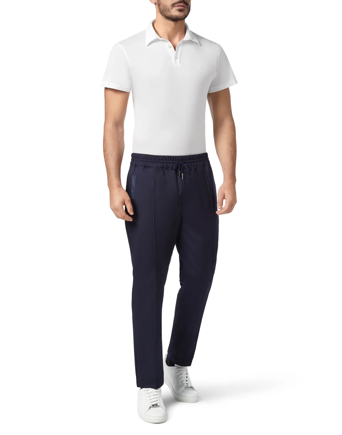 Knit Jogging Trousers -T Crest, цвет: Синий