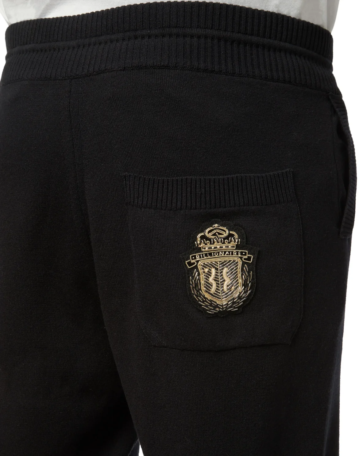 Knit Jogging Trousers Crest, цвет: Черный