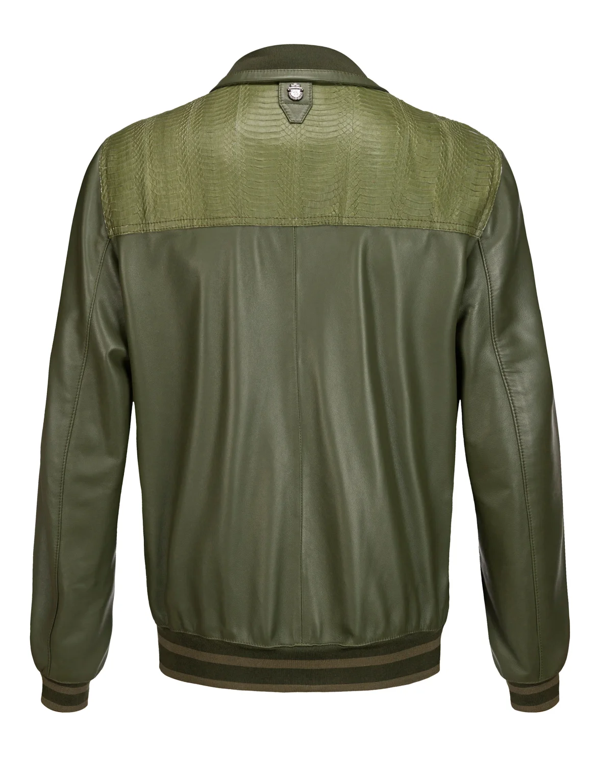 Leather Bomber Crest, цвет: Камуфляж
