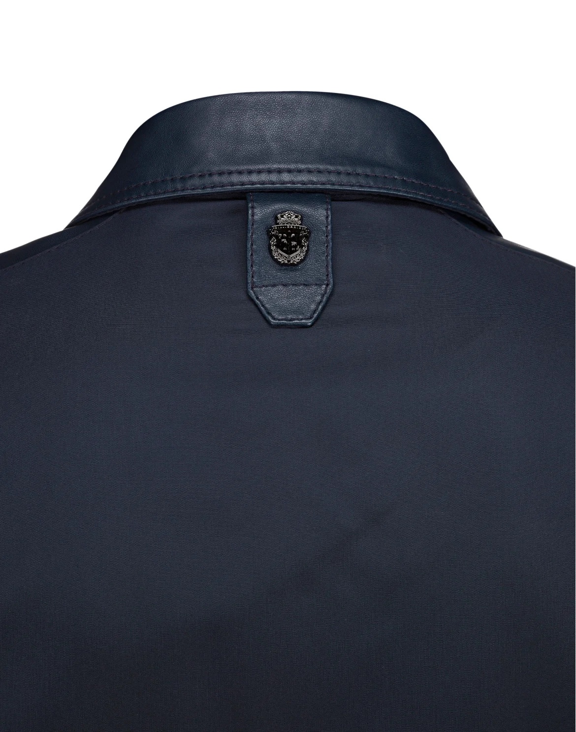 Leather Bomber Crest, цвет: Синий