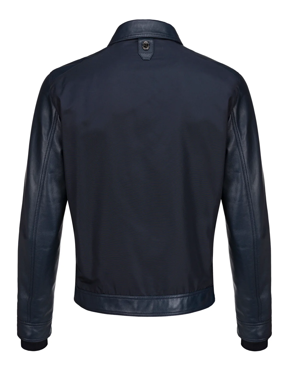 Leather Bomber Crest, цвет: Синий