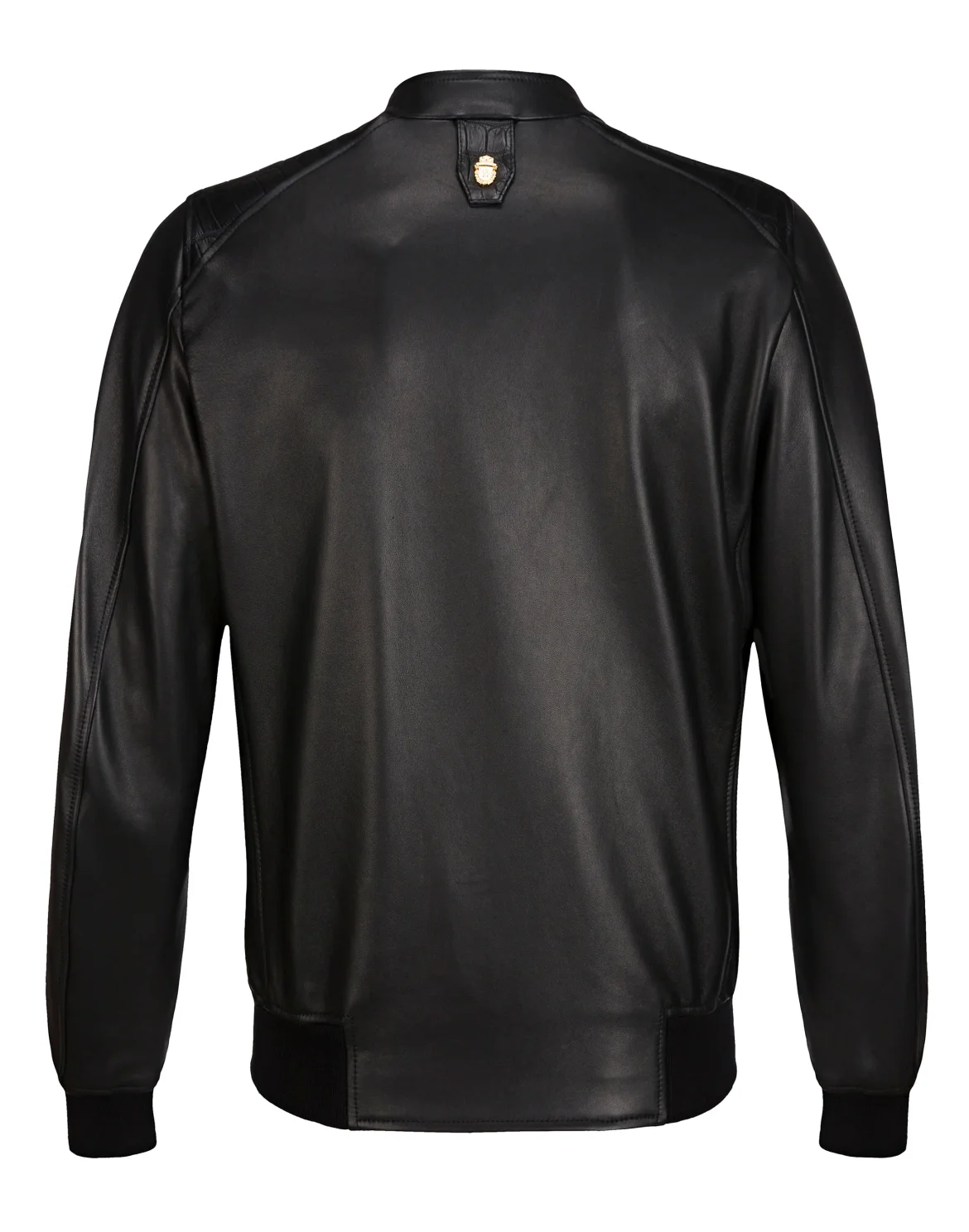 Leather Bomber Crest, цвет: Черный